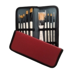 Zestaw pędzli nylonowych w piórniku AE 37105