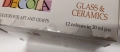 (OUTLET) Zestaw farb do szkła i ceramiki Decola 12x20 ml