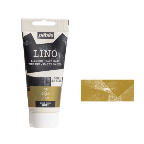 Farba graficzna wodna do linorytu PEBEO 80 ml - 17 Gold.png