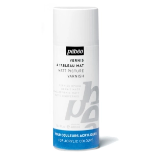 Werniks w spray'u PEBEO 400 ml - matowy