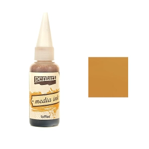 Tusz alkoholowy PENTART media ink 20ml - 27 Toffee (karmelowy)