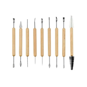 (OUTLET) Narzędzia ceramiczne precyzyjne do rzeźbienia - 9szt.