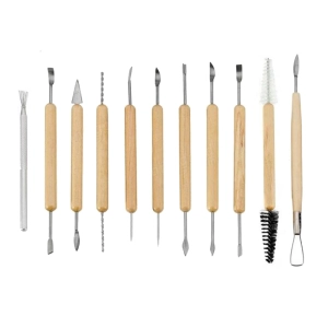 Narzędzia ceramiczne precyzyjne 50108 - 11szt.