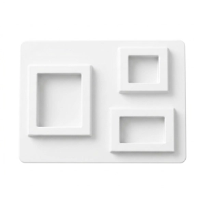  Foremka plastikowa do odlewów GALERIA HOBBY 20x24cm - 3 ramki