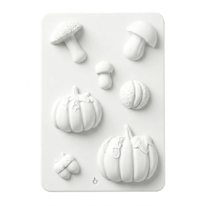  Foremka plastikowa do odlewów GALERIA HOBBY 20x24cm - jesień,  dynia, grzybki