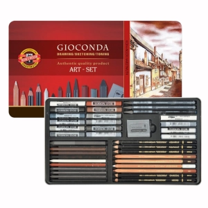 Zestaw rysunkowy Koh-I-Noor Gioconda Art Set 8891 - 39 elementów (duży)