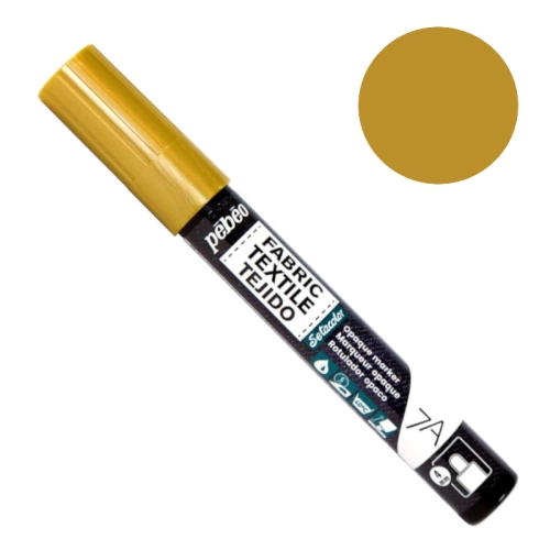 Marker do tkanin 7A PEBEO opaque Classic 4 mm - złoty.jpg