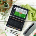 Zestaw artystyczny DERWENT w walizce - Academy Carry Tin Box - 28 elementów 2.jpg