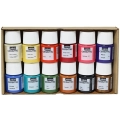 * Pebeo Ceramic - farby do szkła i metalu "cuve" 12x20ml (Ref: 757-451)