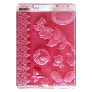 DECOUPAGE-foremka  STAMPERIA koronki A4 K3PTA436