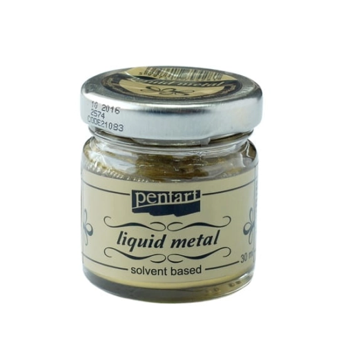 DECOUPAGE -PŁYNNY METAL ZŁOTO 30ml  PENTART3946