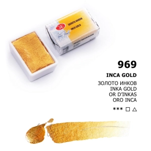 Akwarela "Białe Noce" - 969 Inca Gold (metaliczna)